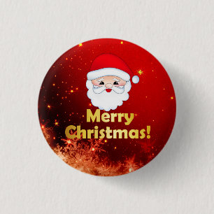 Knappen Rund god jul Knapp