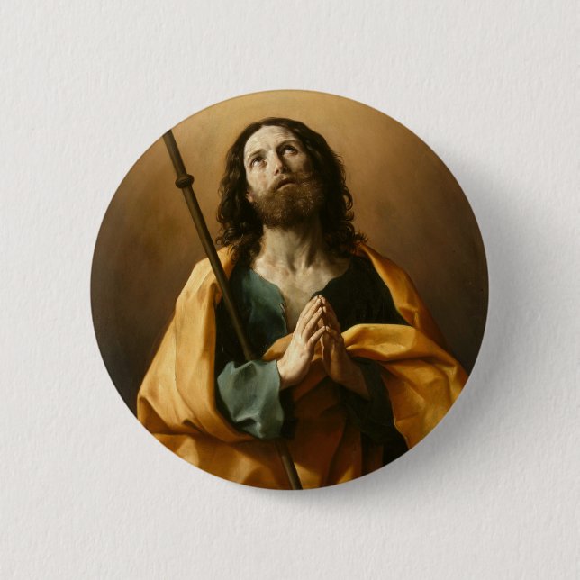 Knappen "Saint James" Knapp (Framsida)
