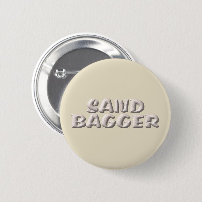 Knappen Sandbagger kräm Knapp (Framsida & baksida)
