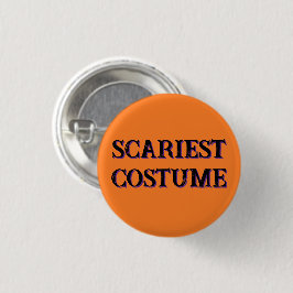 Knappen "Scariest Costume" Award Knapp