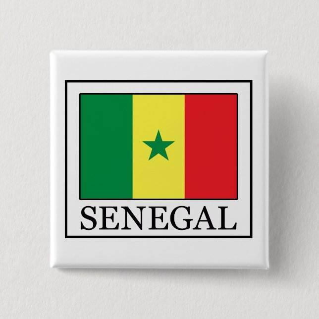Knappen Senegal Knapp (Framsida)