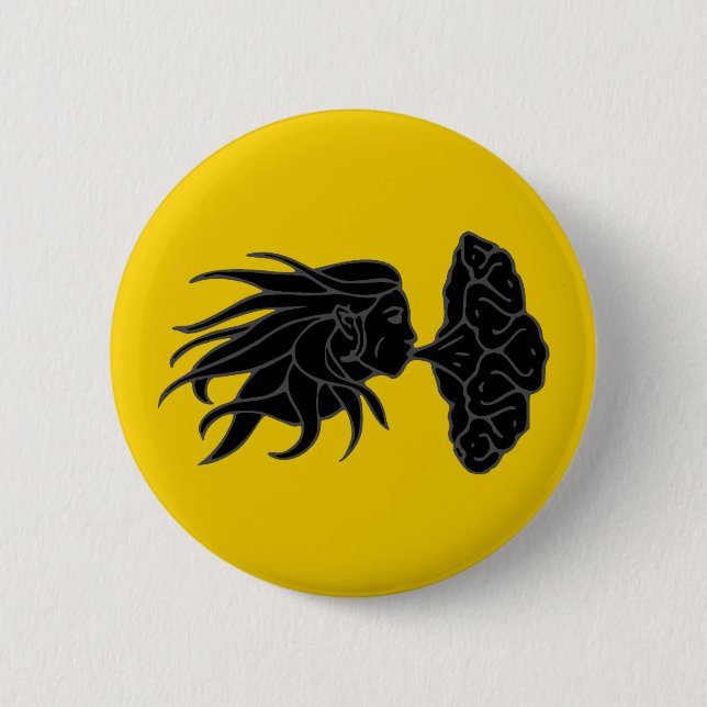 Knappen Shire of Darton Populace Badge Knapp (Framsida)