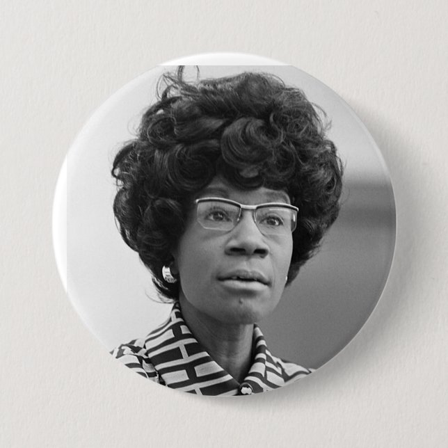 Knappen Shirley Chisholm Knapp (Framsida)