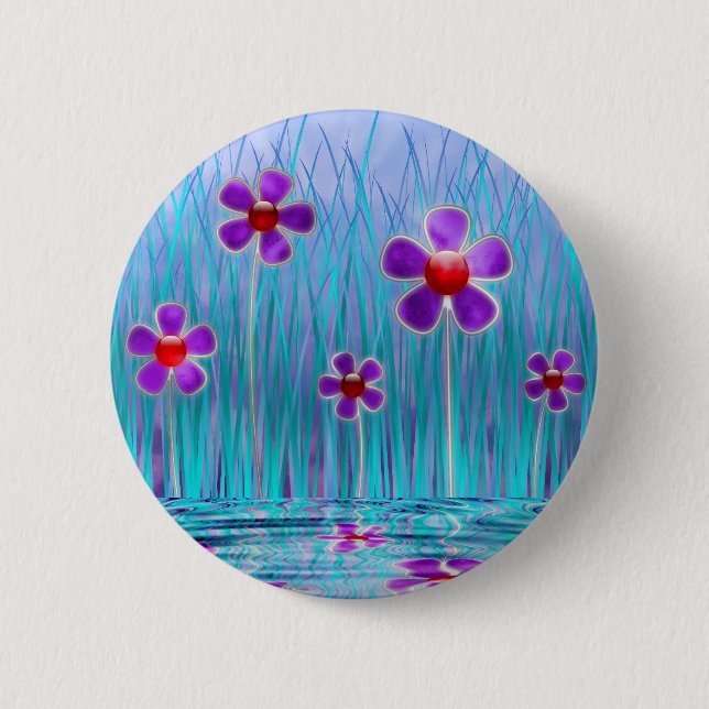 Knappen Shy Daisys Knapp (Framsida)