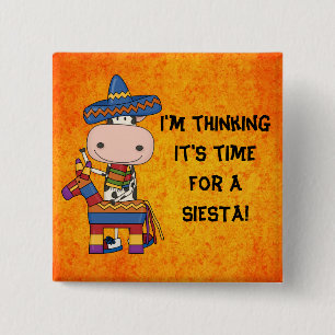 Knappen Siesta Mexikanska kor Knapp