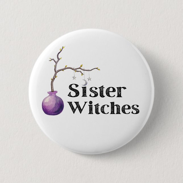 Knappen Sister Witches Knapp (Framsida)