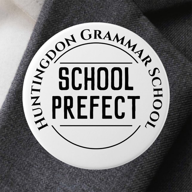 Knappen Skolprefektmärke Knapp (Skapare uppladdad)