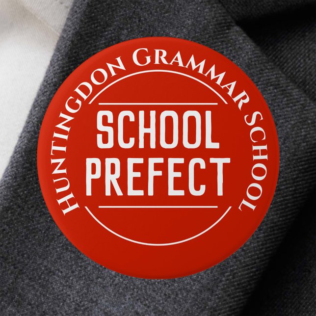 Knappen Skolprefektmärke Knapp (Skapare uppladdad)