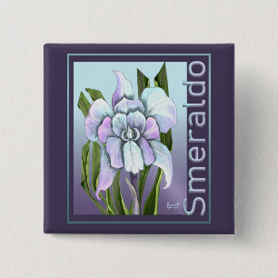 Knappen Smeraldo Flower Knapp
