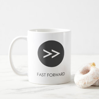 Knappen Snabbt framåt Kaffemugg