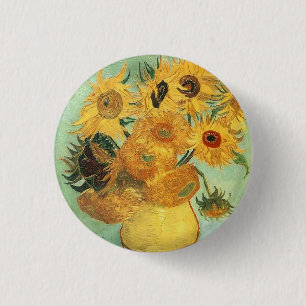 Knappen Solblommor Knapp
