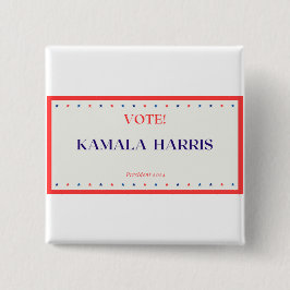 Knappen Square Kamala Harris Knapp