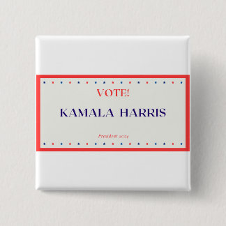 Knappen Square Kamala Harris Knapp