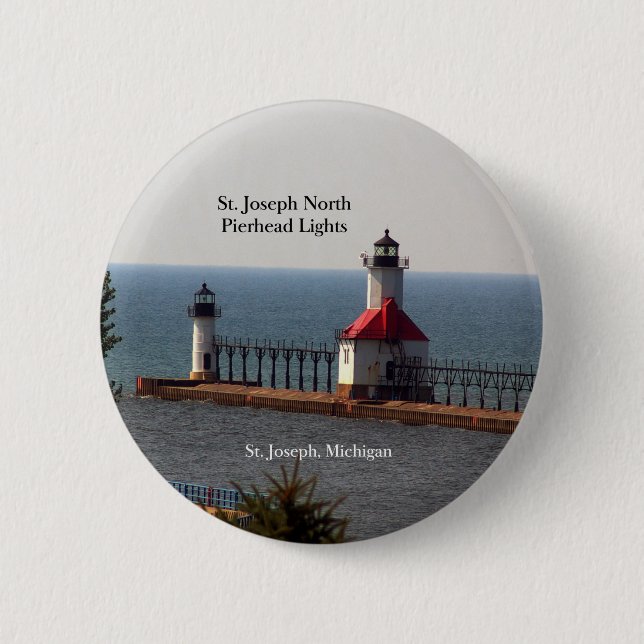 Knappen St. Joseph North Pierhead Ljus Knapp (Framsida)
