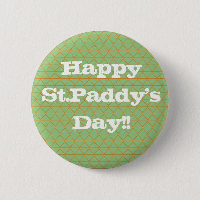Knappen St.Patrick' Day Knapp (Framsida)