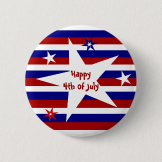 Knappen stars och stripes Party Knapp