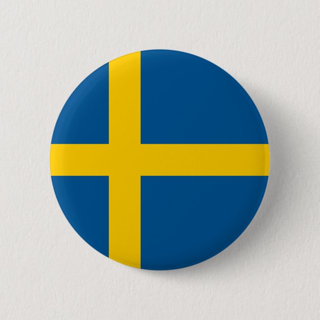 Knappen Sverige Flagga Knapp (Framsida)