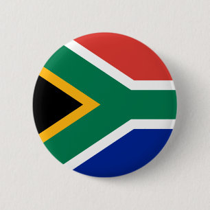 Knappen syd-Afrika Flagga Knapp