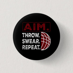 Knappen Syme Throw Swear Repeat Bocce Boll Sport Knapp