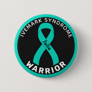 Knappen Syndrome Warrior Ribbon Black Knapp