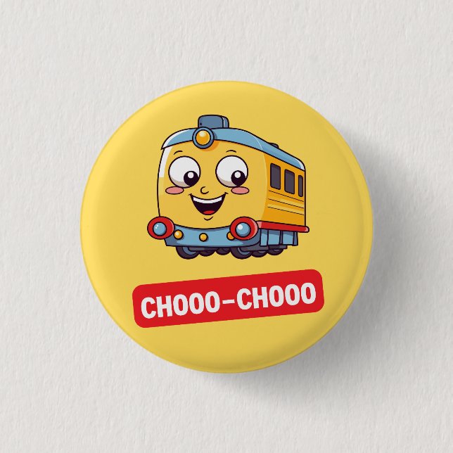 Knappen tåg knapp (Framsida)