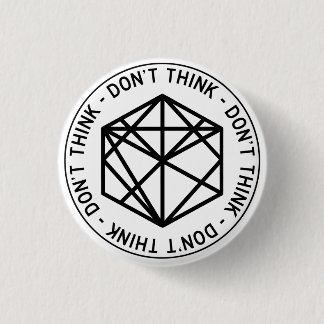 Knappen Tänka Road Sign ( Road Sign) Knapp
