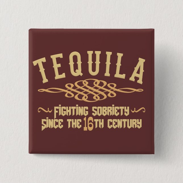 Knappen TEQUILA Knapp (Framsida)