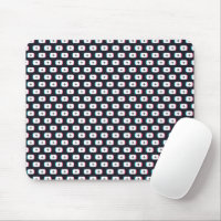 Knappen TikTok-app. Mönster-design - Mörk version