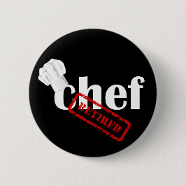 Knappen Tillbakadraget Chef Hat Knapp