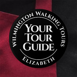Knappen Tour Guide Badge Knapp