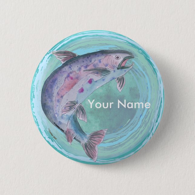 Knappen Träningsfiskets anpassningsbar Knapp (Framsida)