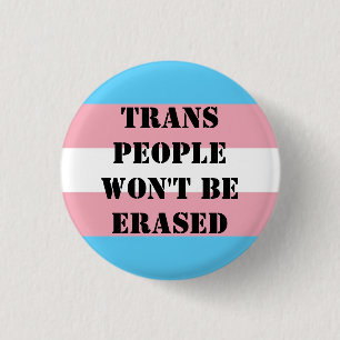 Knappen Transpeople tas inte bort. Knapp