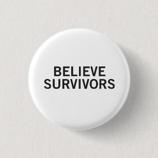 Knappen Tro Survivors Round | Vit Knapp