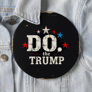 Knappen Trump Round, Huge, 4 tum Knapp