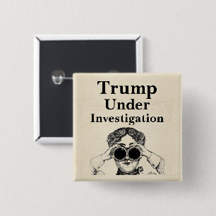 Knappen Trump Under Undersökning Knapp