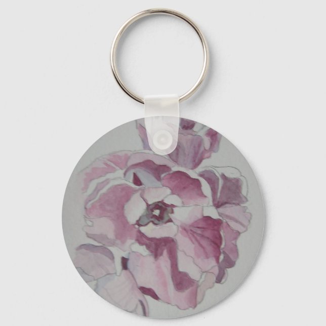 Knappen Tulip Keychain Nyckelring (Framsida)