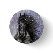 Knappen TWILIGHT MAGIC Friesian Horse