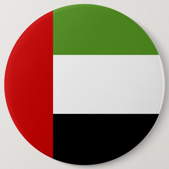 Knappen UAE Flagga Knapp (Framsida)