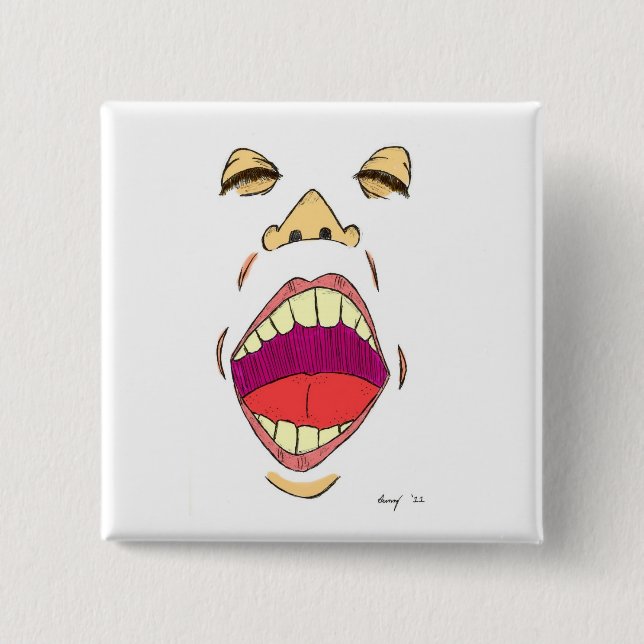 Knappen "Ut" Knapp (Framsida)