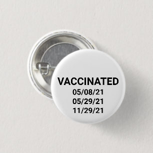 Knappen Vaccinerad svartvit anpassningsbar data Knapp