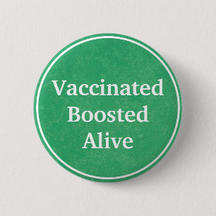Knappen Vaccinerat boostrat levande (Grönt) Knapp