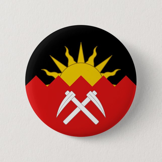 Knappen Vallis Aeris Populace Badge Knapp (Framsida)