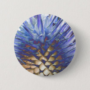 Knappen vild Grass Blue Flame Knapp