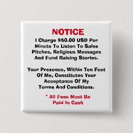 Knappen Villkor och Villkor Knapp