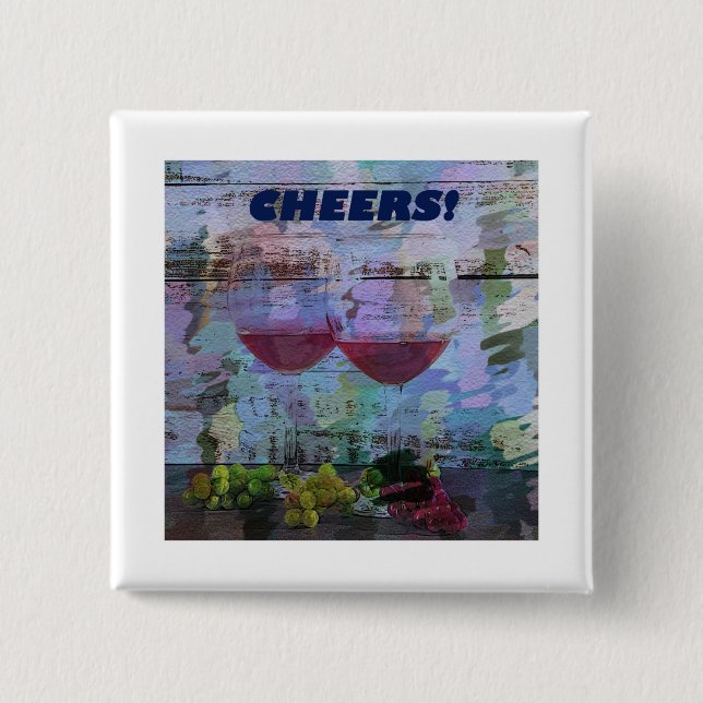 Knappen Vin Impression Digital Art Knapp (Framsida)