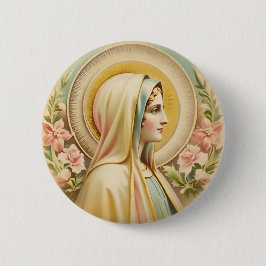 Knappen Virgin Mary Badge Knapp