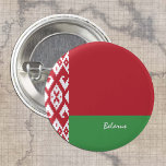 Knappen Vitryssland, patriotisk Vitryssland Flagga Knapp<br><div class="desc">Knappar: Vitryssland och Vitryssland Flagga - kärlek mitt land,  resa,  helgdag,  landpatrioter/sportfantaster</div>