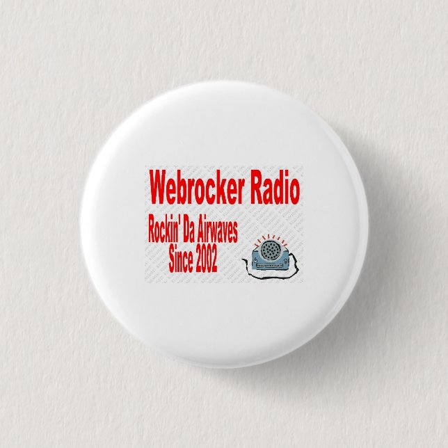Knappen Webrocker Radio Knapp (Framsida)