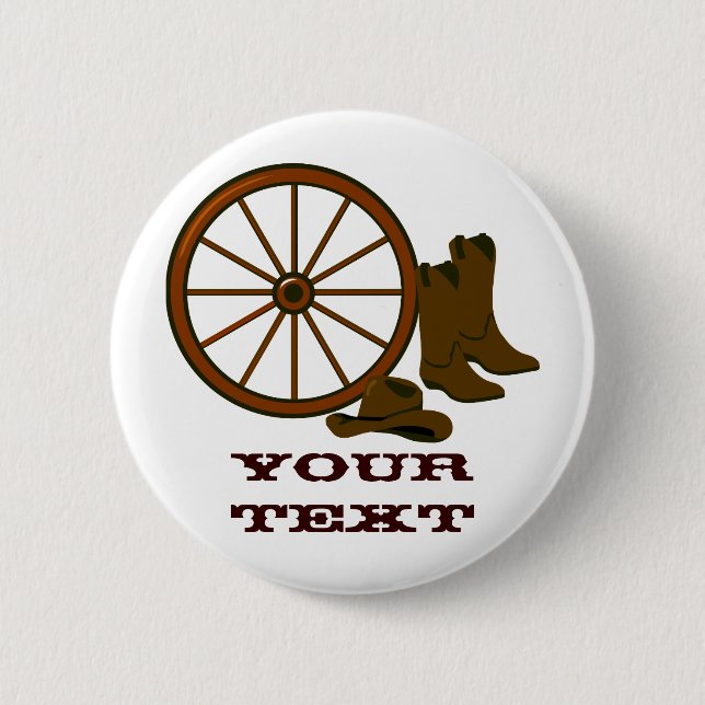 Knappen westerna växlar knapp (Framsida)