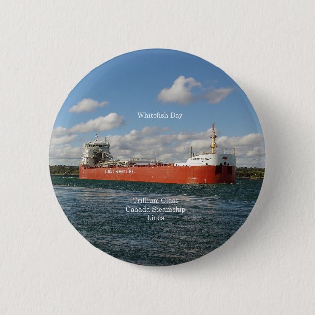 Knappen Whitefish Bay Knapp (Framsida)